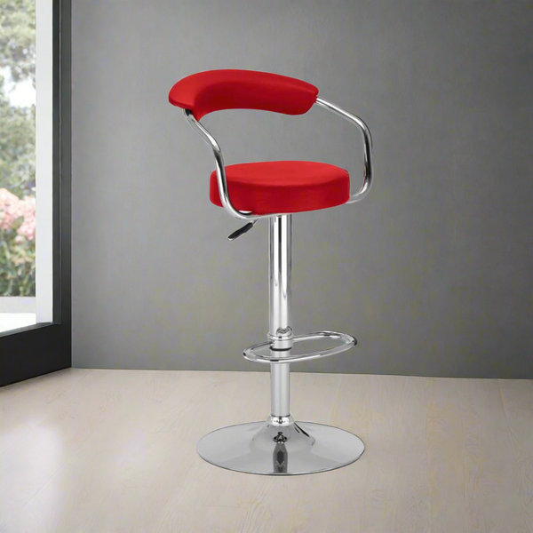 Red Rosso Hydraulic Bar Chair