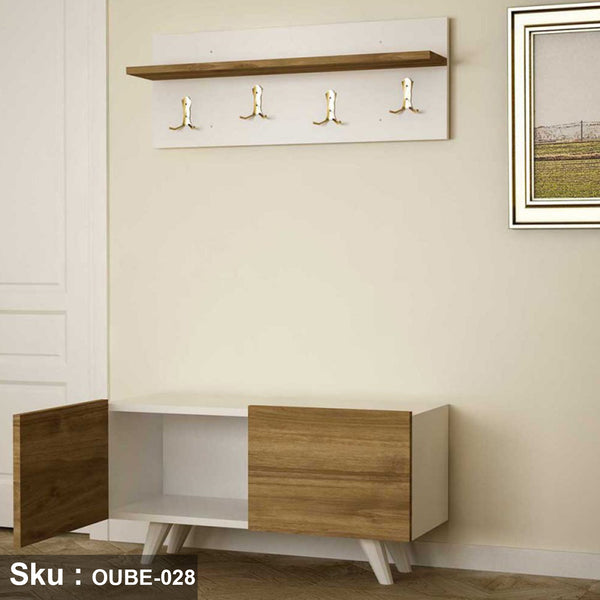 High quality MDF wood clothes rack - OUBE-028