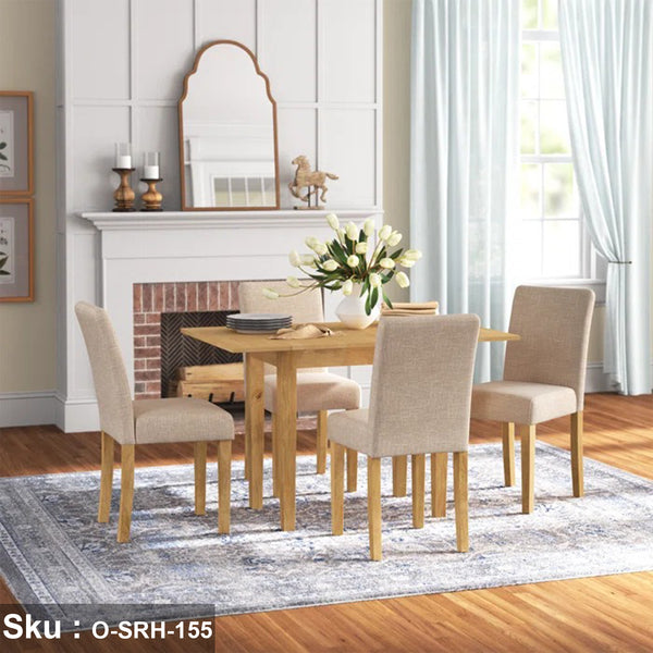 Wooden dining set - O-SRH-155