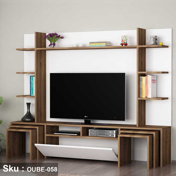 High quality MDF wood TV unit - OUBE-058