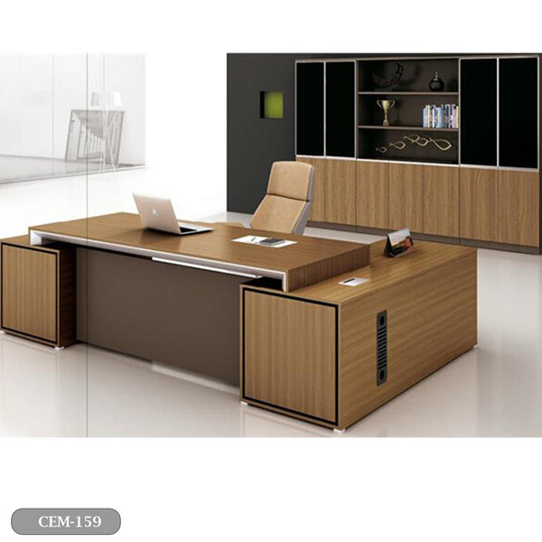 High quality Spanish MDF wood manager desk - CEM-159