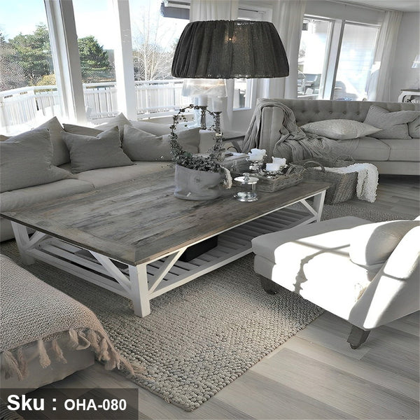 Swedish Wood Coffee Table - OHA-080