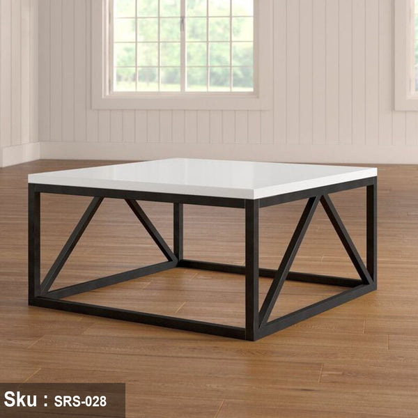 Steel and Wood Coffee Table - SRS-028