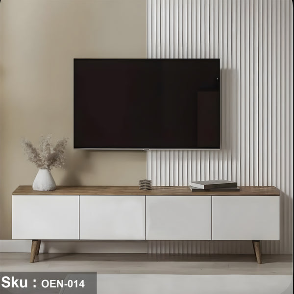 Natural Wood TV Unit - OEN-014