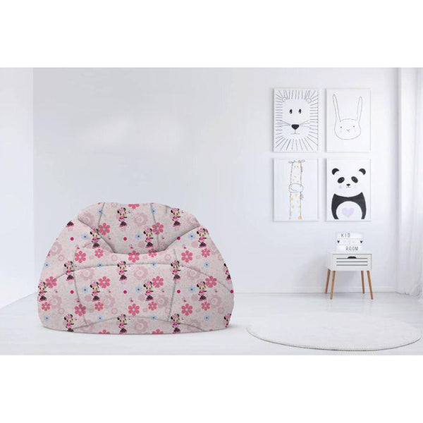 Children's plush bean bag with linen -PRV-065