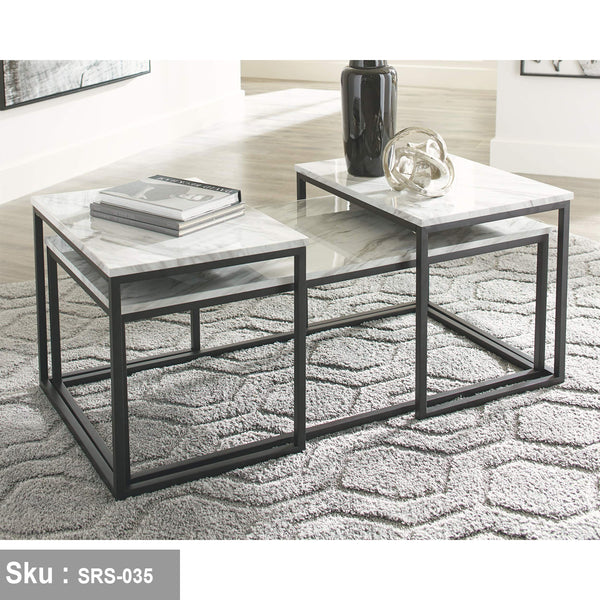 Steel Coffee Table Set - SRS-035