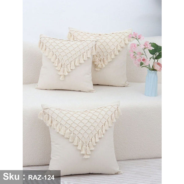 Set of 3 linen cushions - RAZ-124