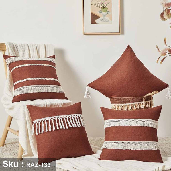 Set of 4 linen cushions - RAZ-133