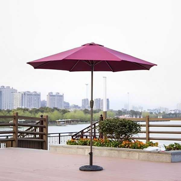 An outdoor umbrella (umbrella) ideal for use in gardens, balconies - SEA-002