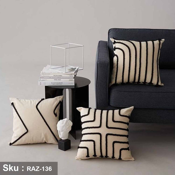 Set of 3 linen cushions - RAZ-136