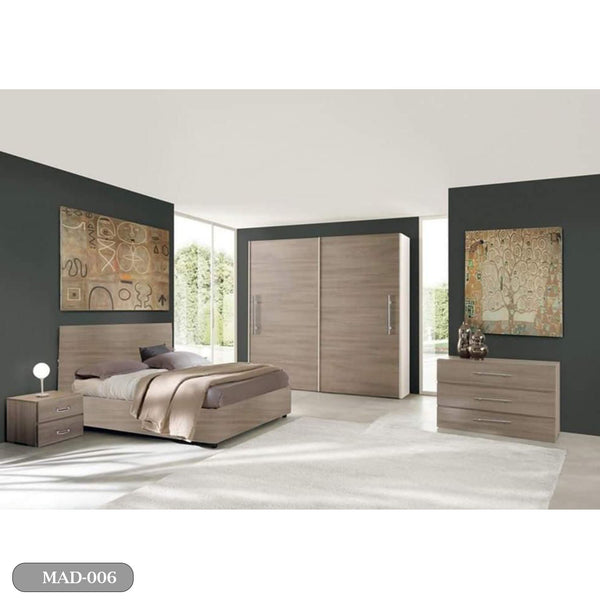 Master bedroom made of Spanish MDF wood - MAD-006