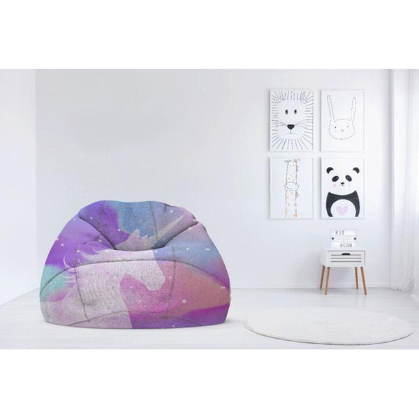 Children's plush bean bag with linen -PRV-059