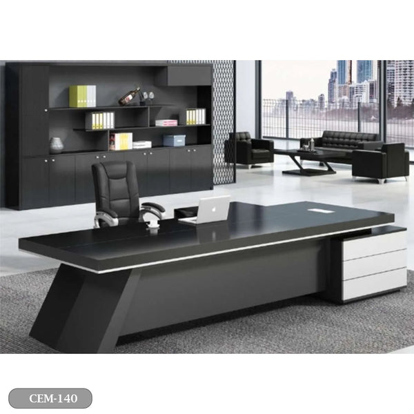 High quality Spanish MDF wood manager desk - CEM-140