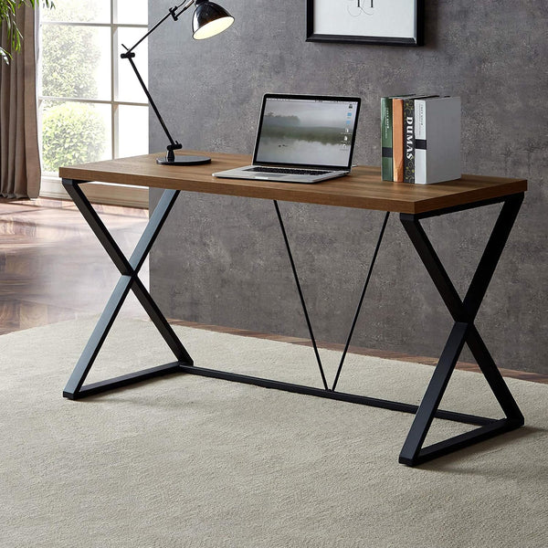 High quality wood and metal desk - OMM-038