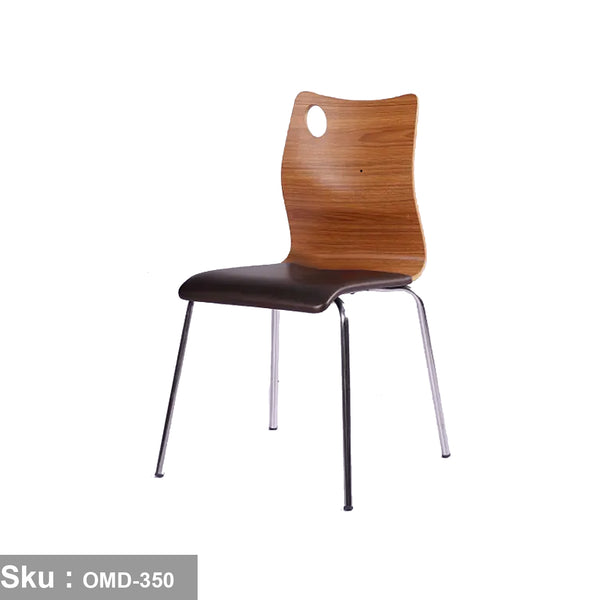 Dining chair - natural wood - OMD-350