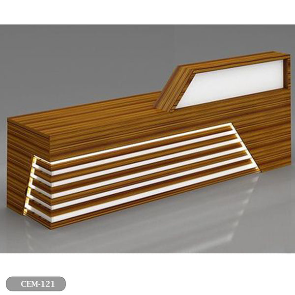 مكتب استقبال - Reception Counter - خشب MDF اسباني - CEM-121