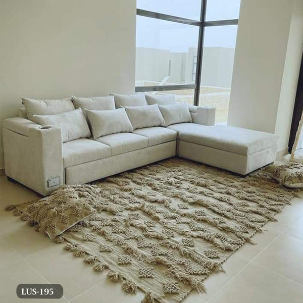 Handmade pure wool rug - 200x300cm - LUS-195