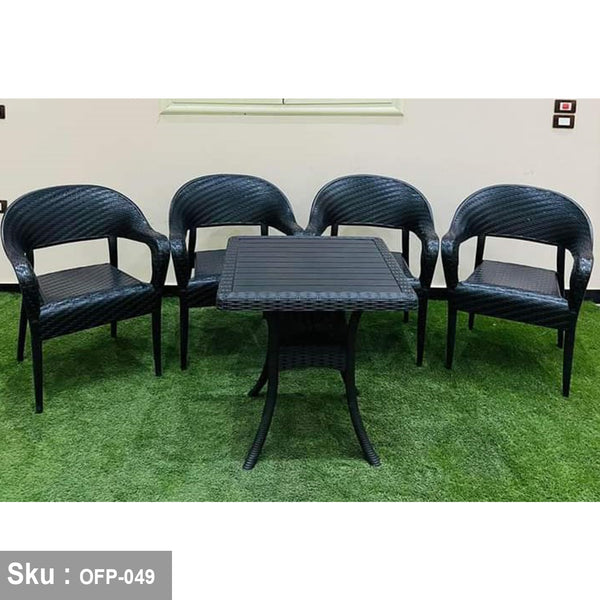 Eagle Set 4 Chairs and Table - OFP-049