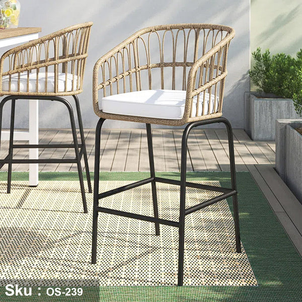 Rattan Bar Stool - OS-239