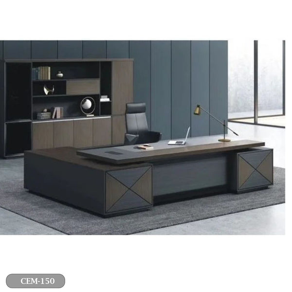 High quality Spanish MDF wood manager desk - CEM-150