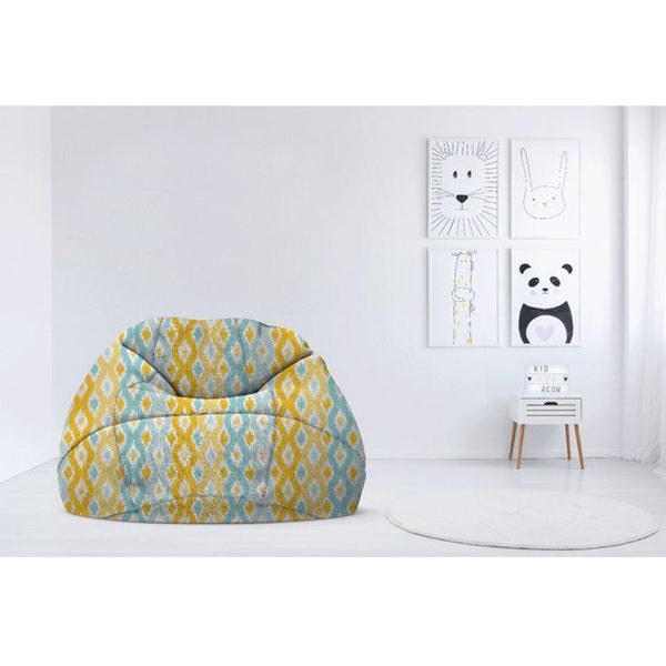 Children's plush bean bag with linen -PRV-093