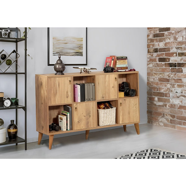 Beige Spanish MDF Buffet - 95 x 35 x 150 cm - OSM-582