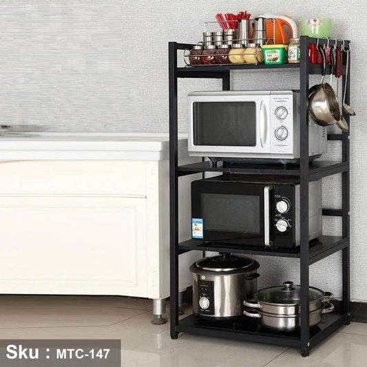 Electrostatic paint metal kitchen storage unit - MTC-147