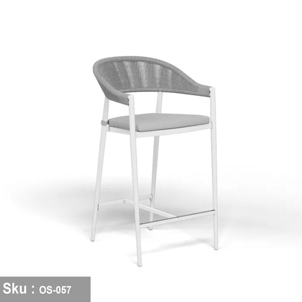 Nivala Bar Stool Ropes - White