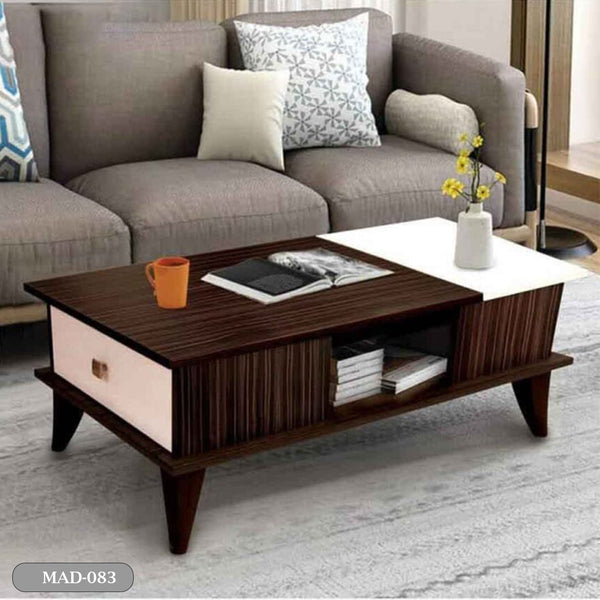 Spanish MDF wood coffee table - MAD-083