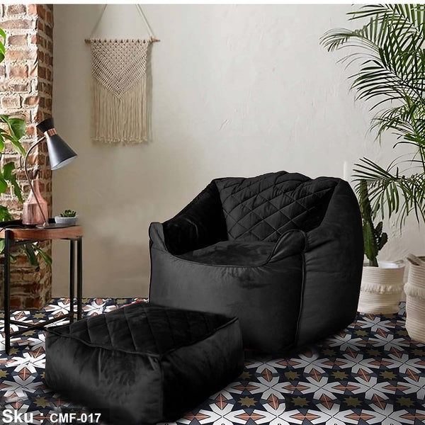 High quality plush bean bag and pouf - CMF-017