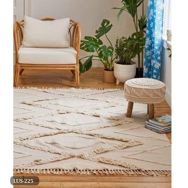 Handmade pure wool rug - 200x150cm - LUS-225