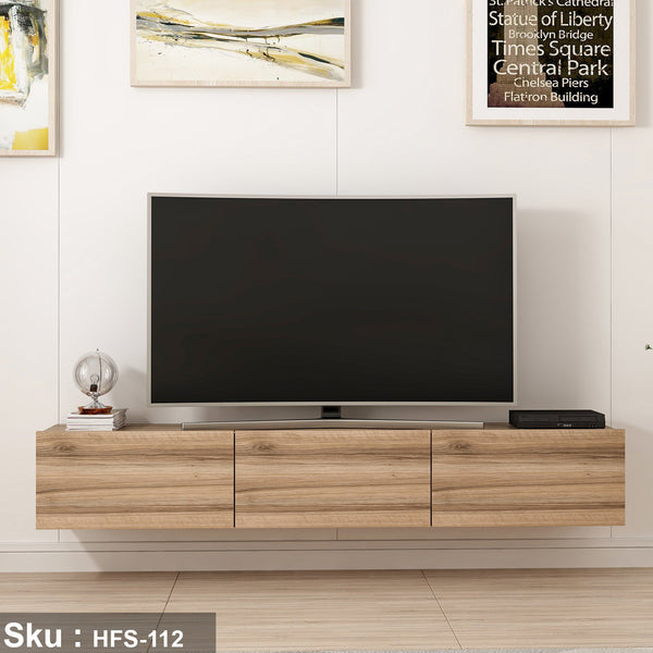 High quality MDF wood hanging TV table - HFS-112