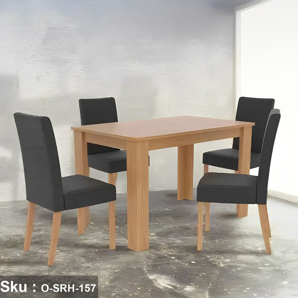Wooden dining set -O-SRH-157