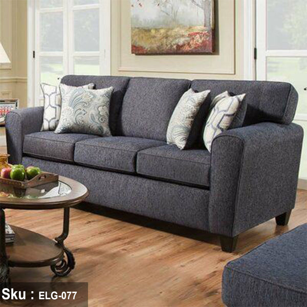 Beech wood sofa - ELG-077 - 220 * 80