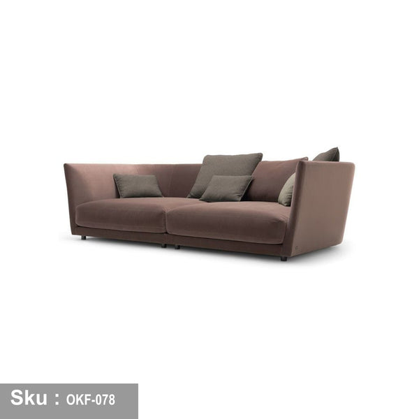 Wooden sofa - OKF-078
