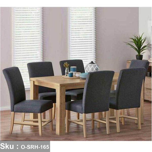 Wooden dining set -O-SRH-165