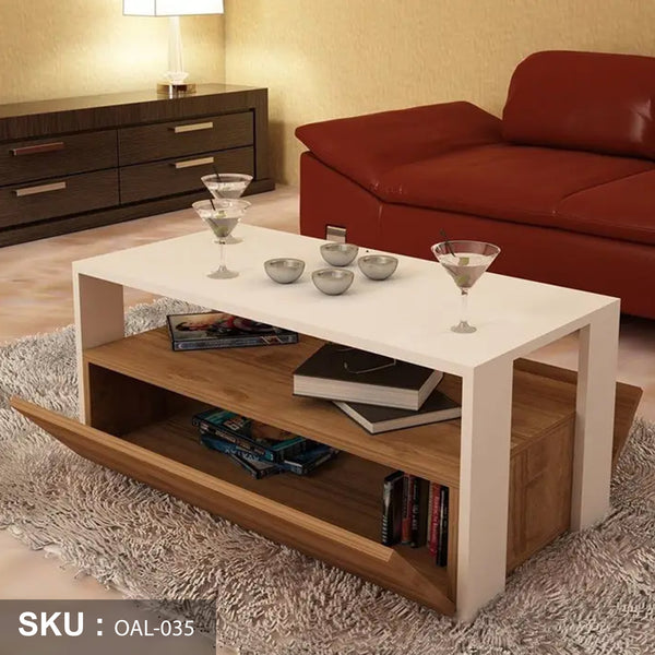 High quality MDF wood coffee table - OAL-035