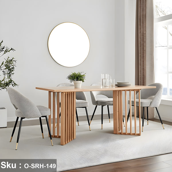 Wooden dining set - O-SRH-149