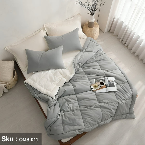 Super soft cotton and fiber comforter - OMS-011