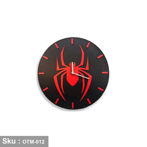 Spider-Man MDF Wall Clock 40X40cm - OTM-012