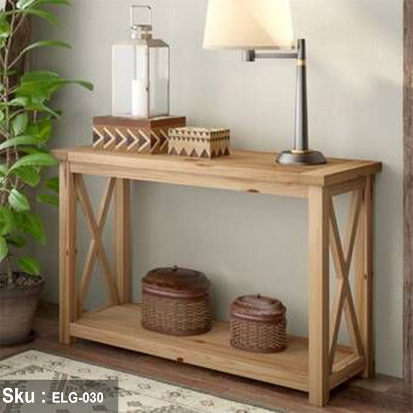 Natural wood console - 120X 90 - ELG-030