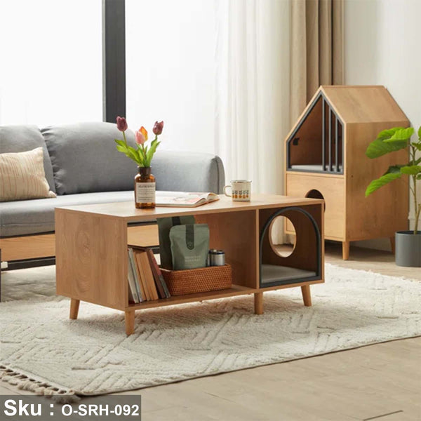 High quality MDF wood coffee table - O-SRH-092