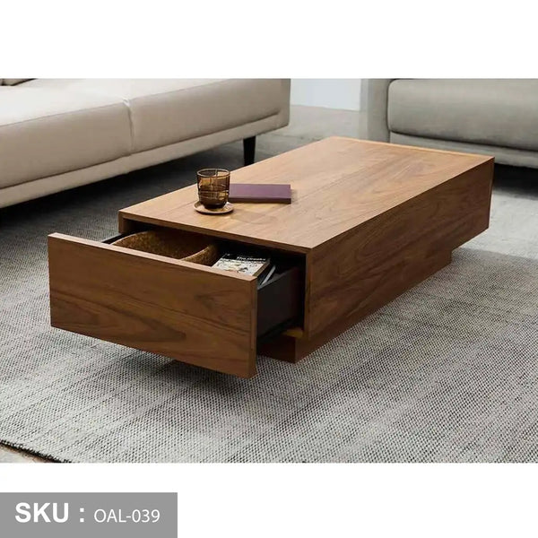 High-quality MDF wooden coffee table - OAL-039