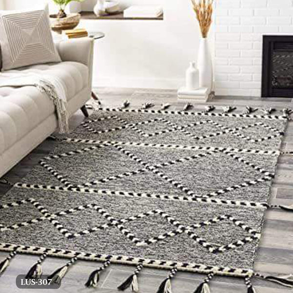 Handmade pure wool rug - 300x200cm - LUS-307