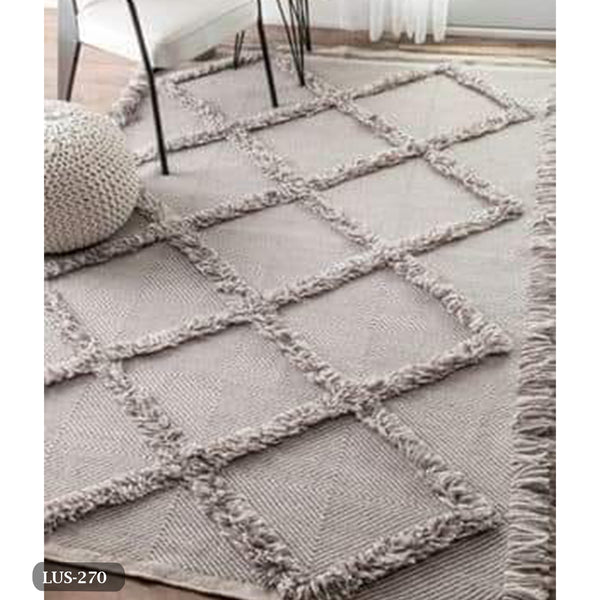 Handmade pure wool rug - 200x150cm - LUS-270