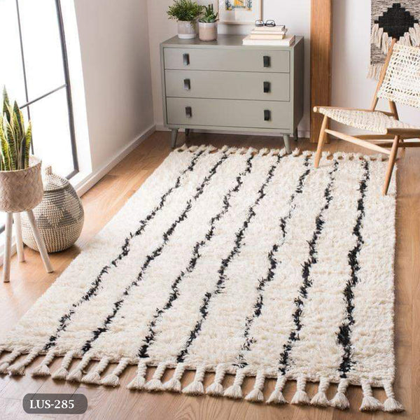 Handmade pure wool rug - 200x150cm - LUS-285