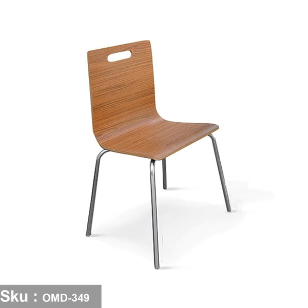 Dining chair - natural wood - OMD-349