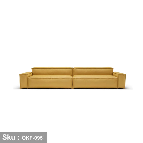 Wooden sofa - OKF-095