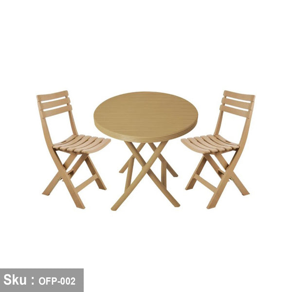 Beach set 2 chairs and table - OFP-002