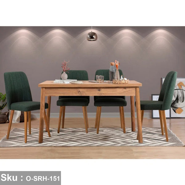 Wooden dining set - O-SRH-151